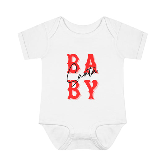 Baby Santa Bodysuit Holiday Infant Onesie