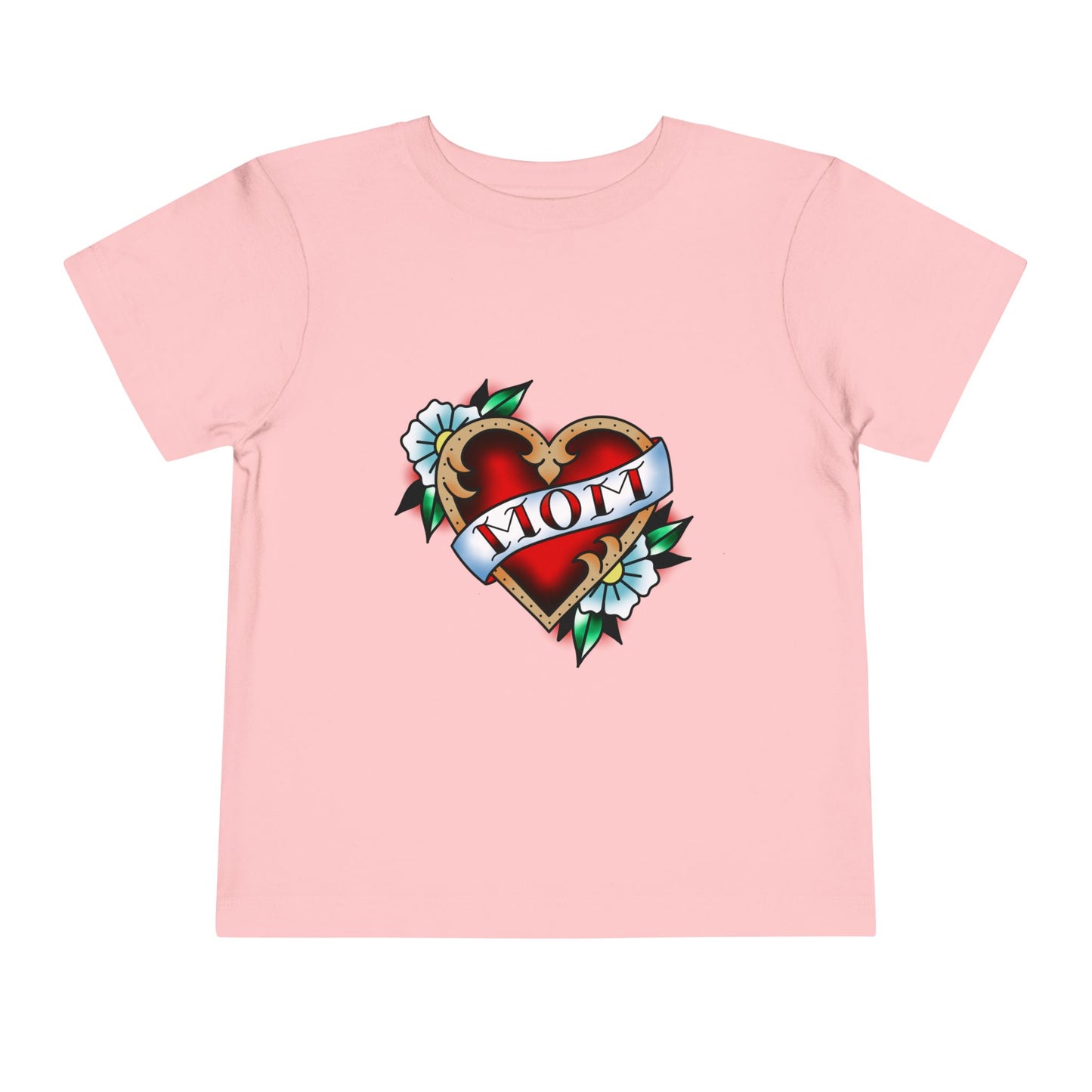 Mom Tattoo Toddler Short Sleeve Tee
