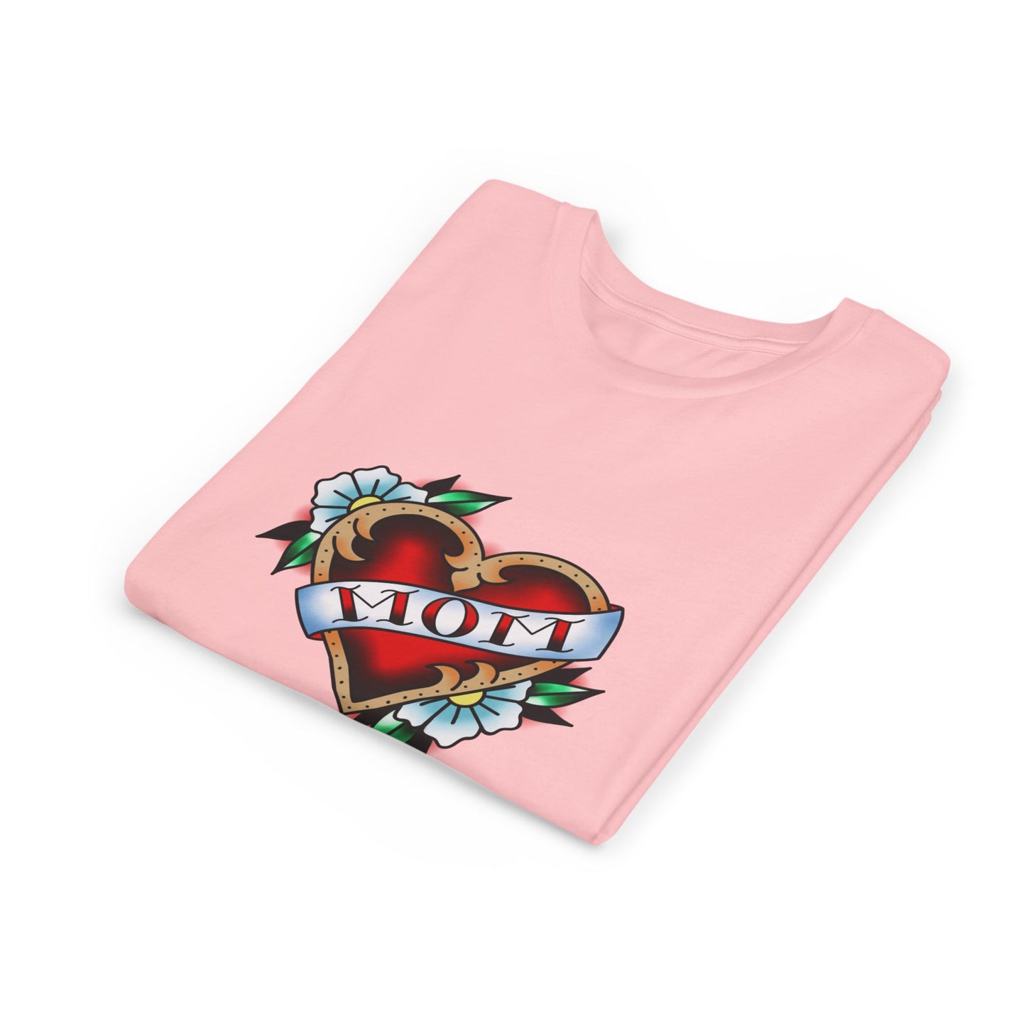 Mom Tattoo Youth Short Sleeve Tee