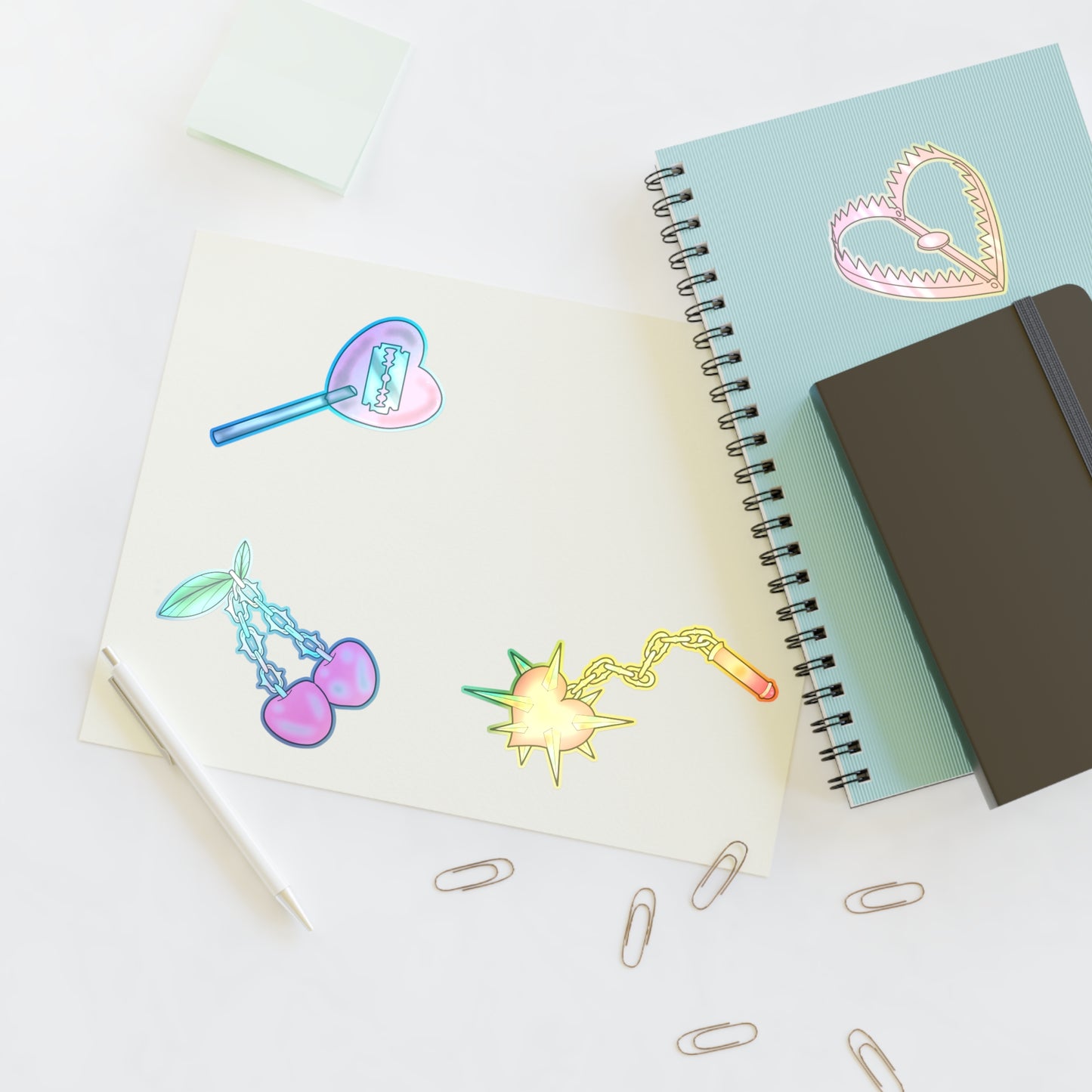 V-Day Flash Sticker Sheet