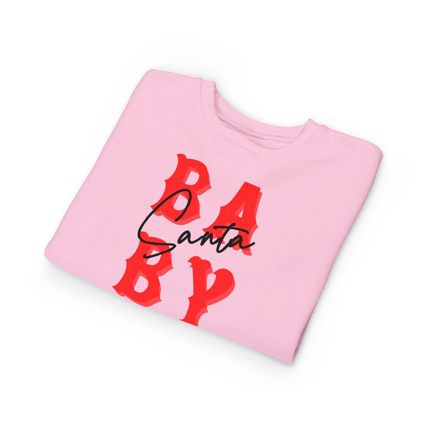 Baby Santa Toddler Christmas Holiday Pullover Sweatshirt