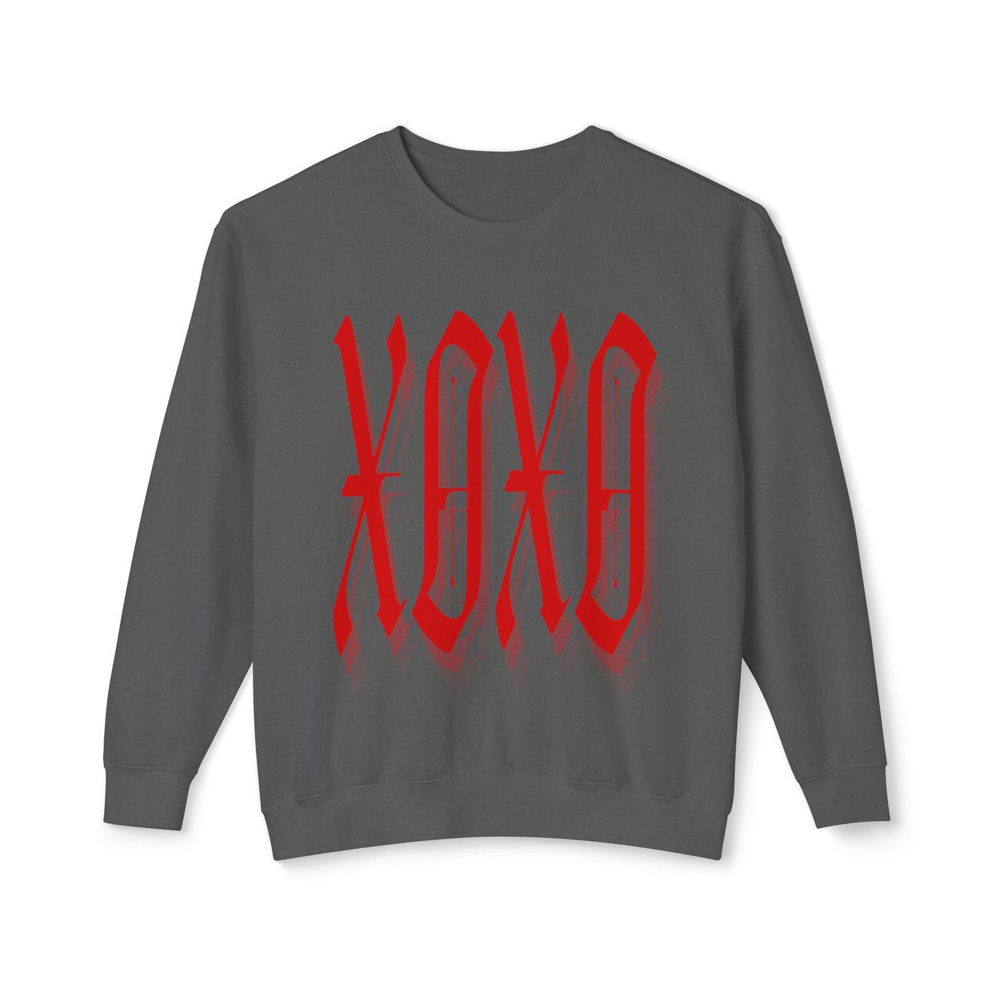 XOXO Lightweight Crewneck Sweatshirt
