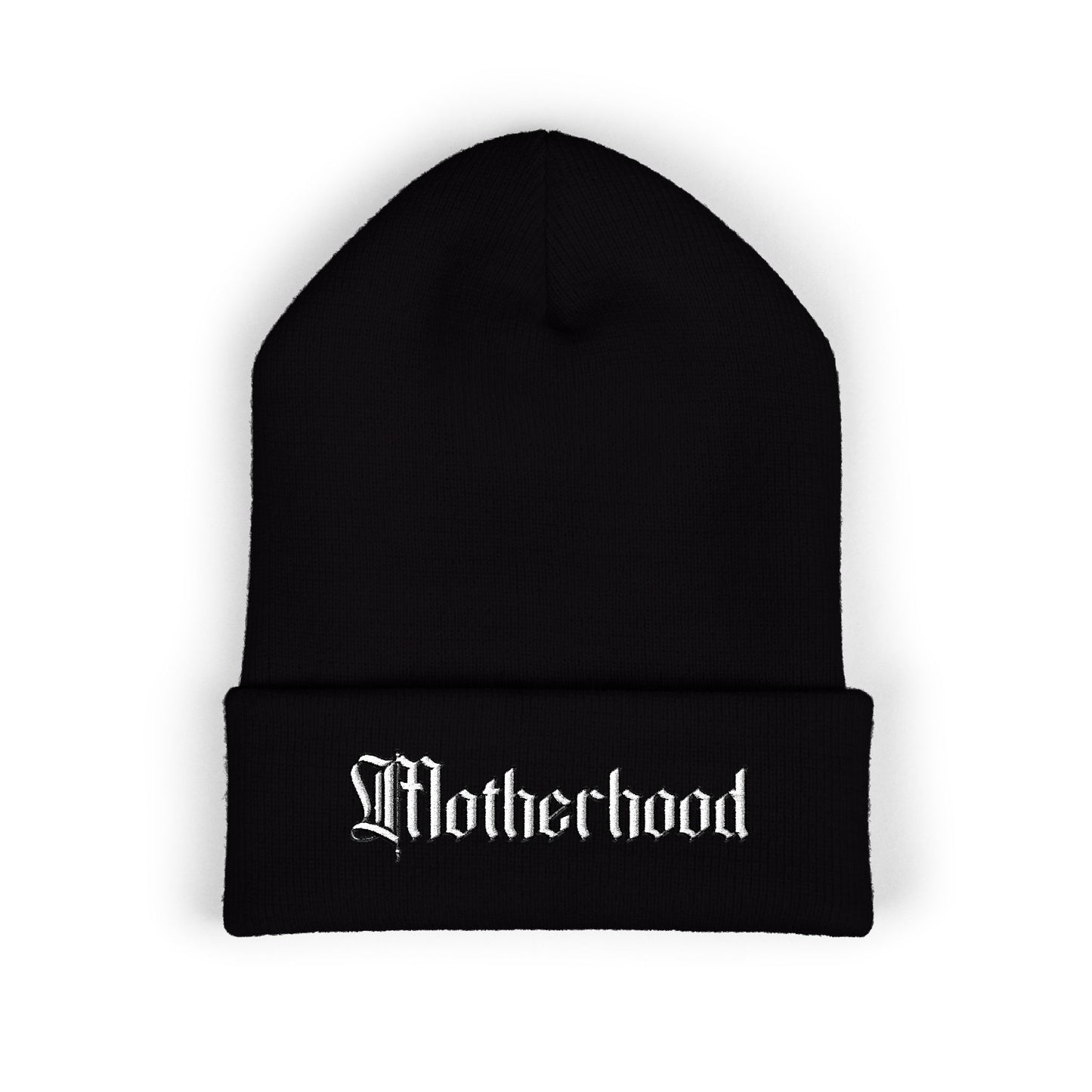 Embroidered Motherhood Beanie