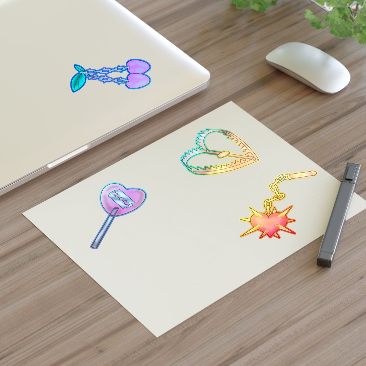 V-Day Flash Sticker Sheet