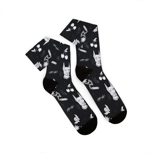 The Doberman Crew Sock