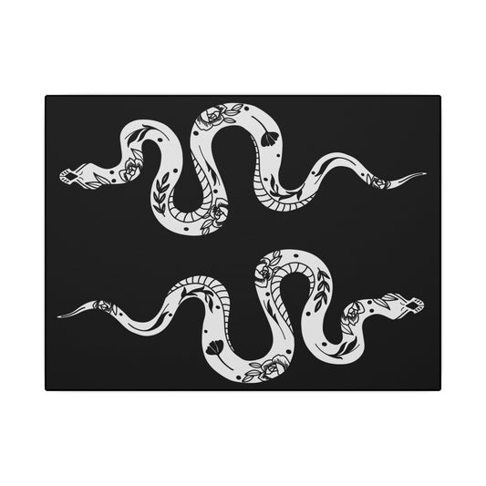 Serpent Twins Canvas Print