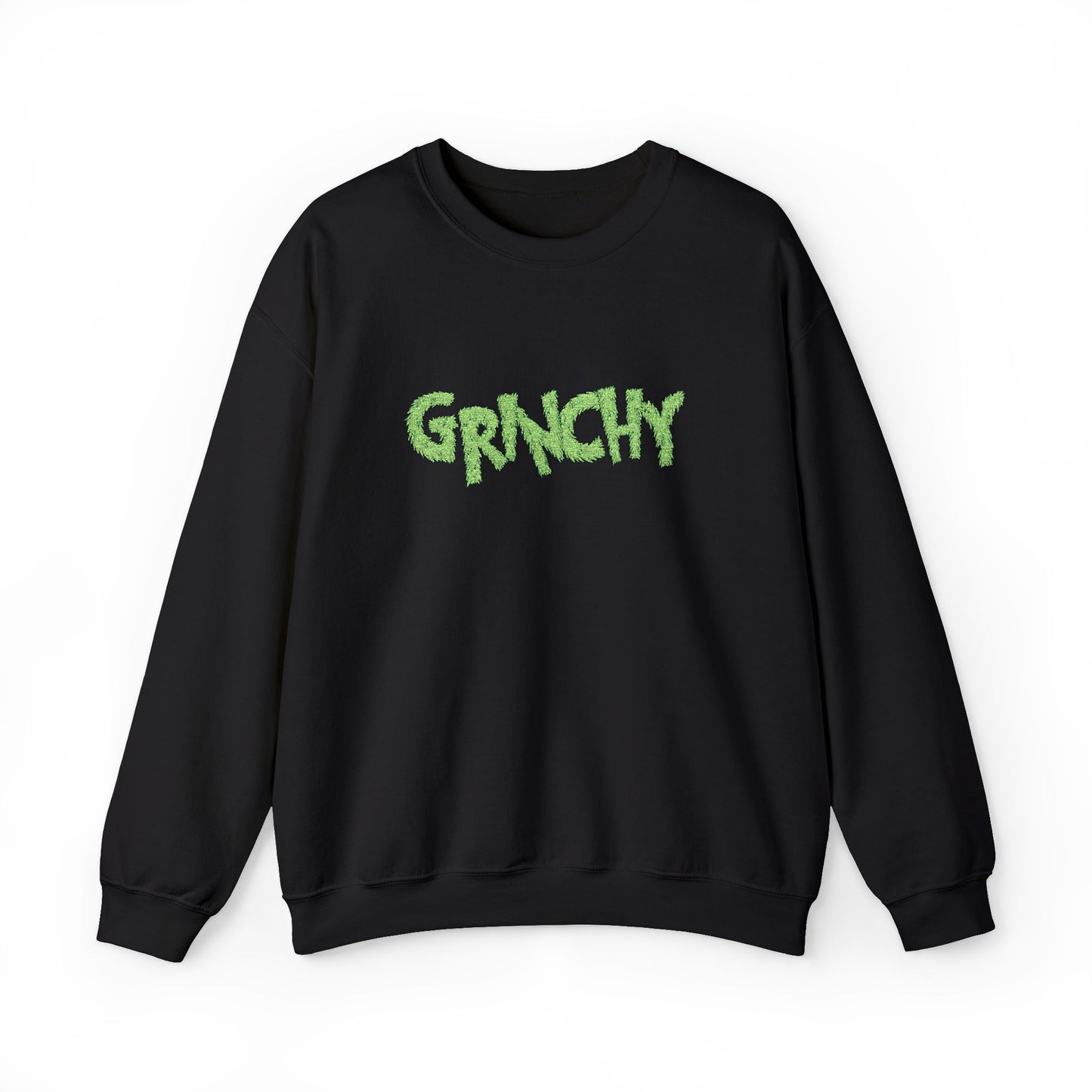 Grinchy Embroidered Sweatshirt