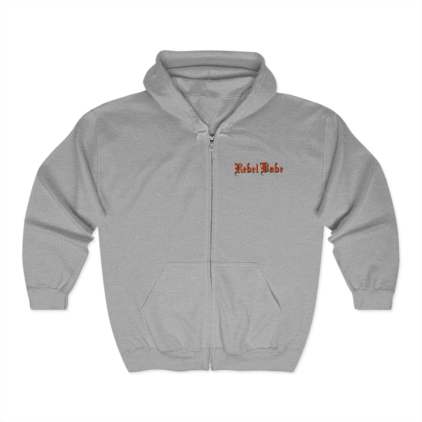 Rebel Babe Zip-Up Hoodie