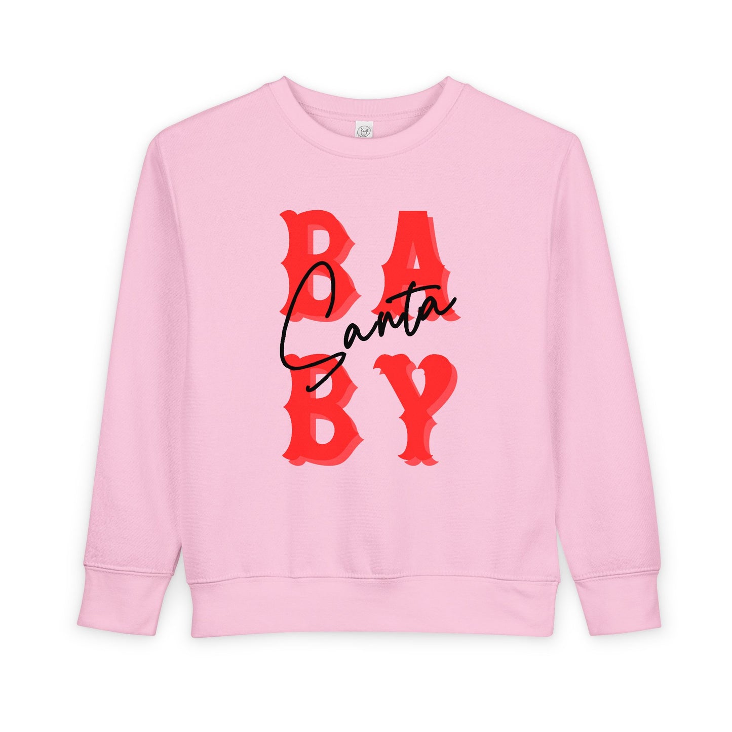 Baby Santa Toddler Christmas Holiday Pullover Sweatshirt