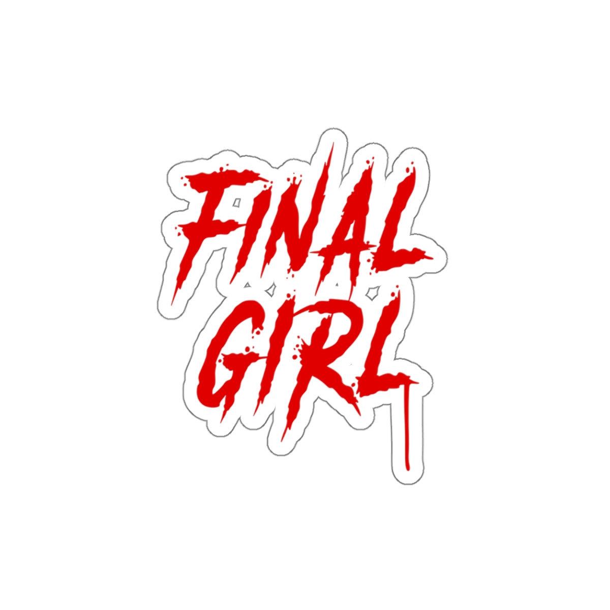 Final Girl Die-Cut Stickers