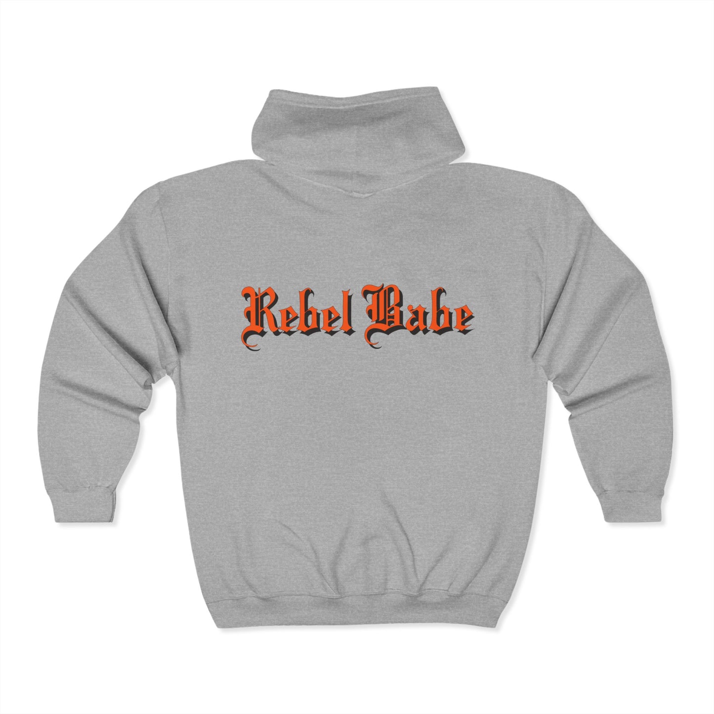 Rebel Babe Zip-Up Hoodie