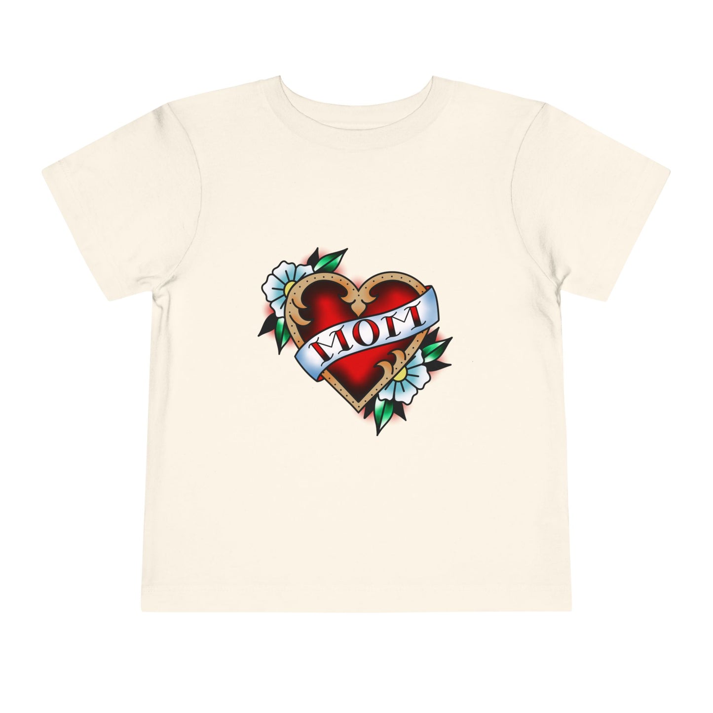 Mom Tattoo Toddler Short Sleeve Tee