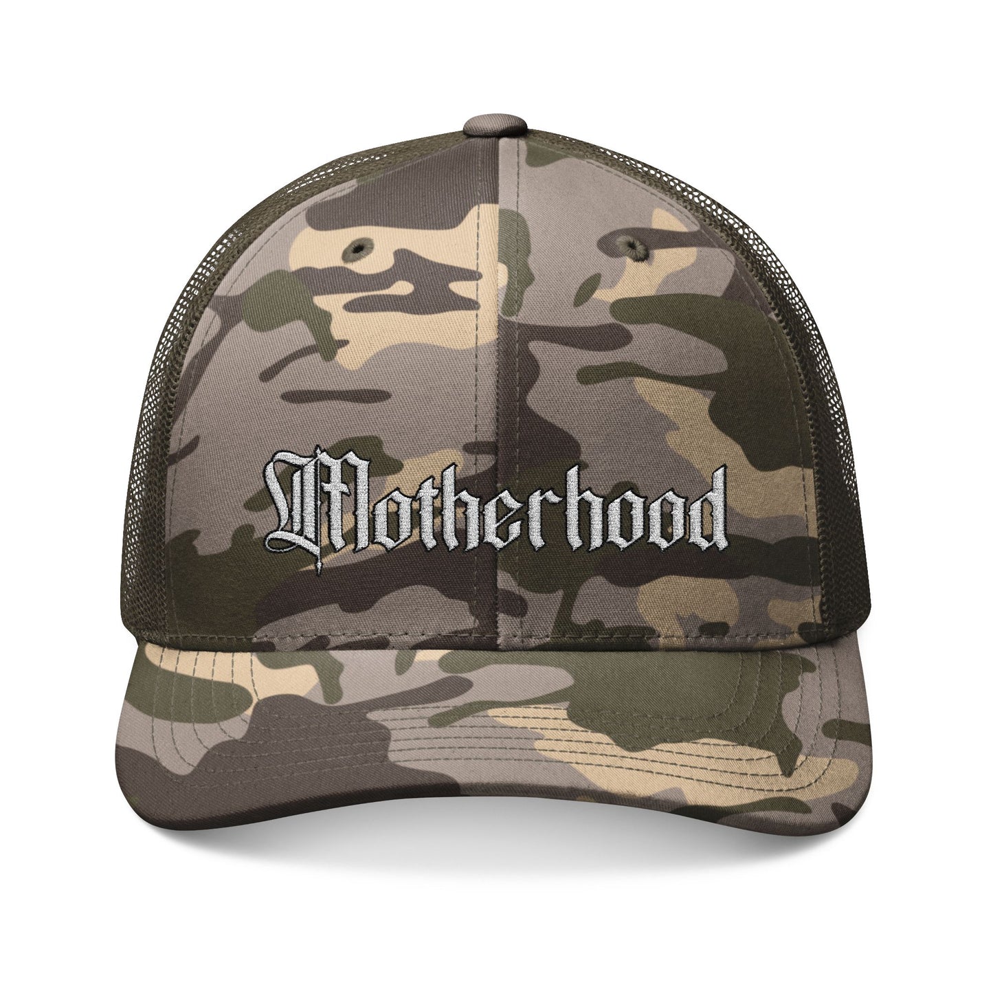 Camouflage Motherhood Trucker Hat