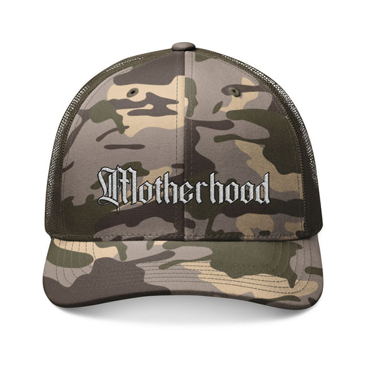 Camouflage Motherhood Trucker Hat