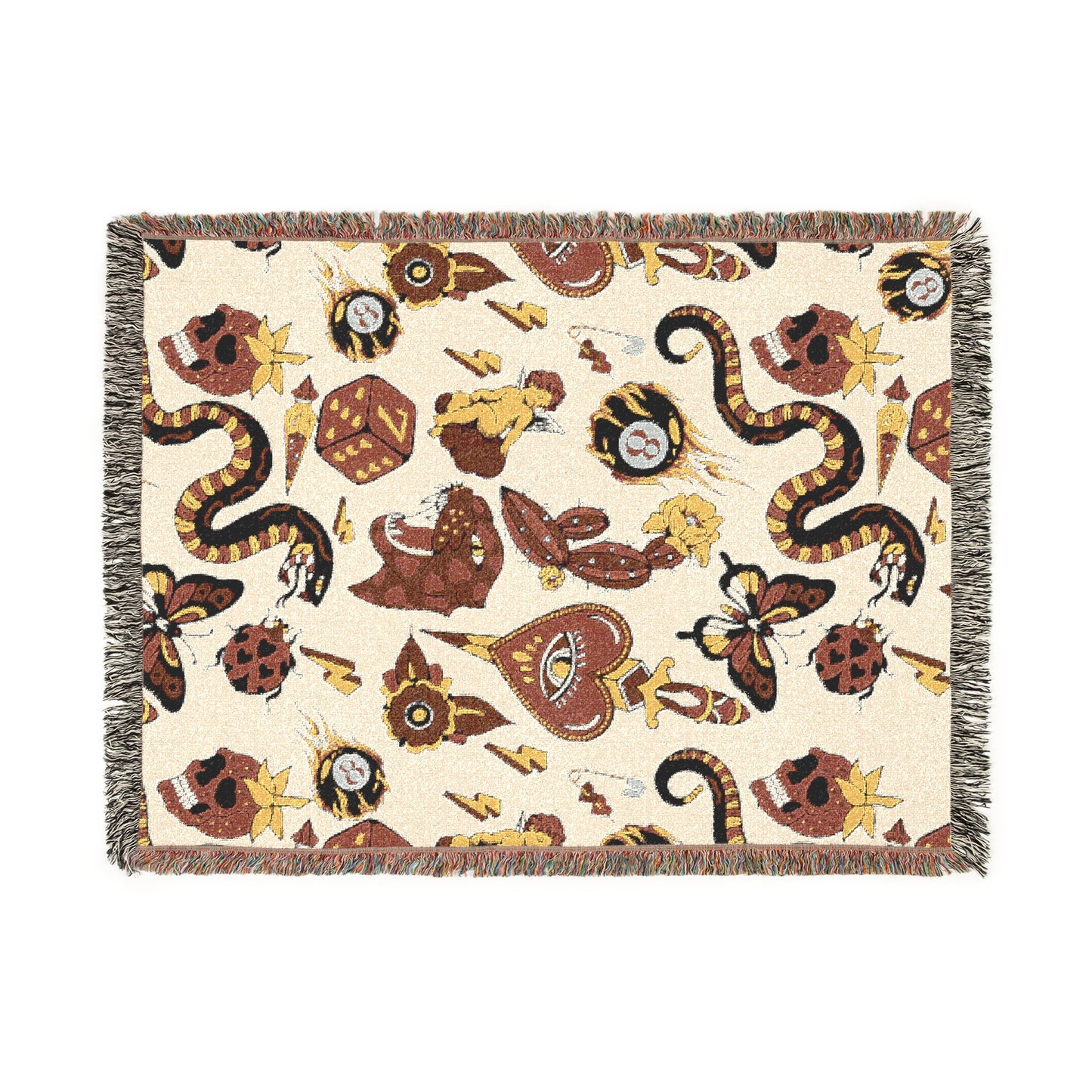 Girly Flash Woven Blanket