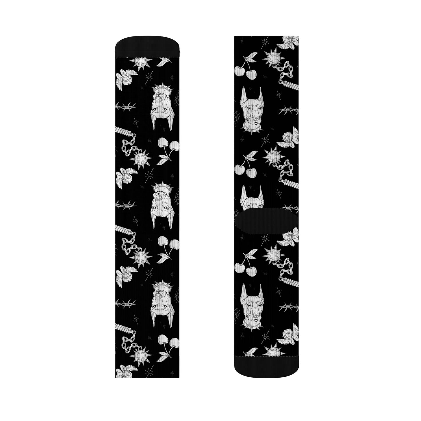 The Doberman Crew Sock