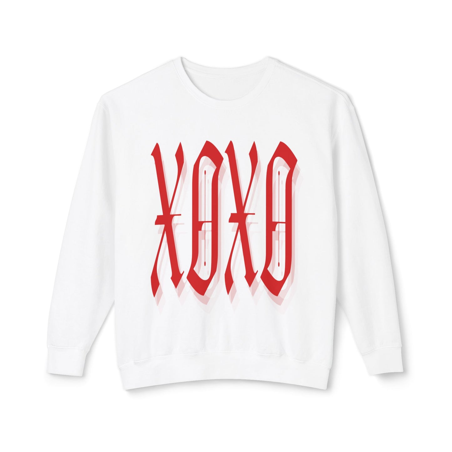 XOXO Lightweight Crewneck Sweatshirt
