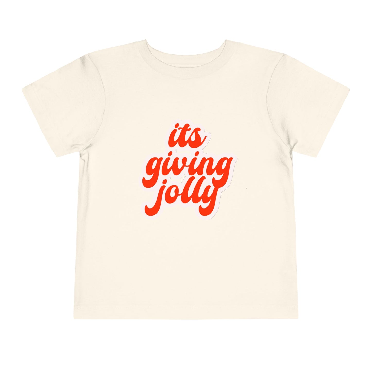 Its Giving Jolly Toddler Shirt