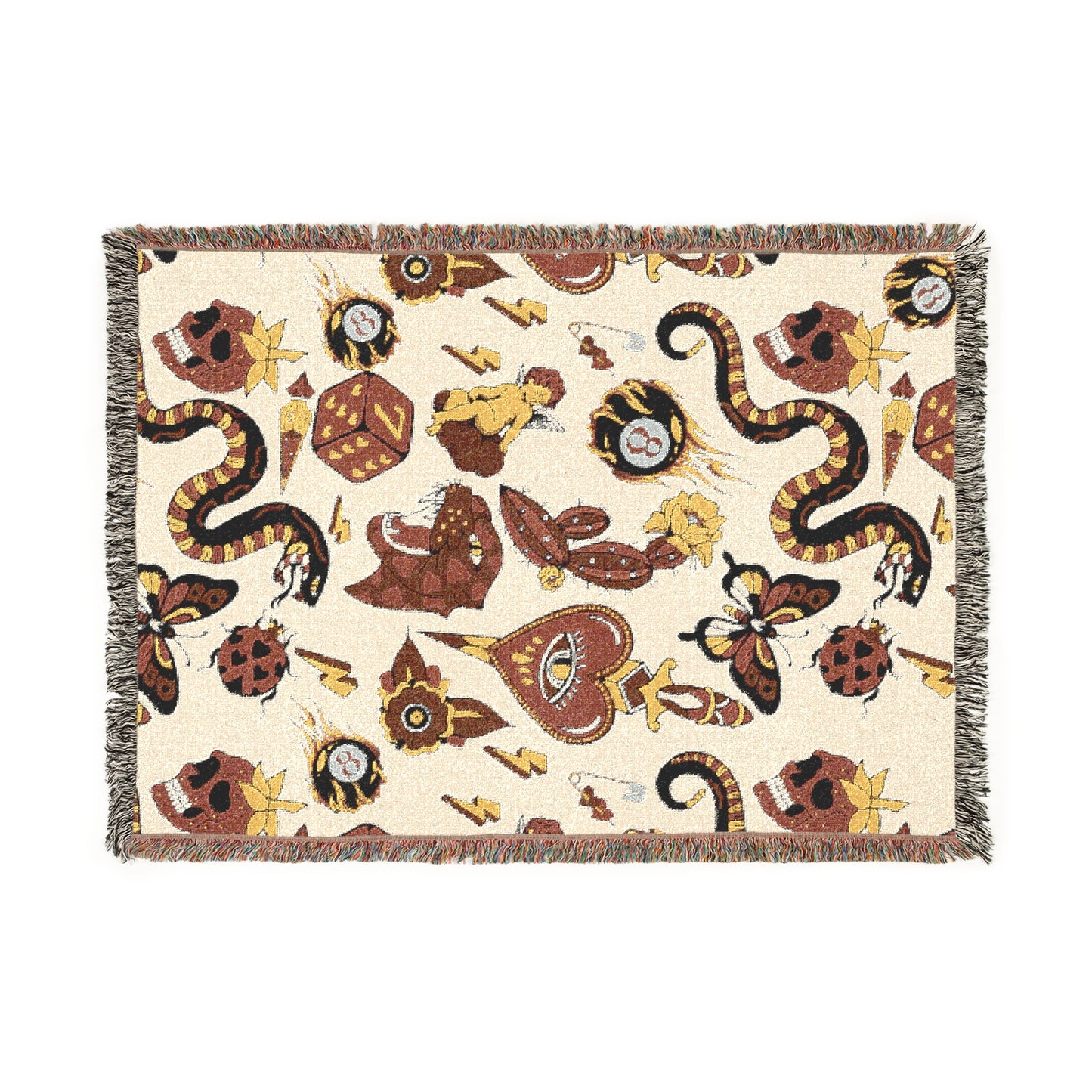 Girly Flash Woven Blanket