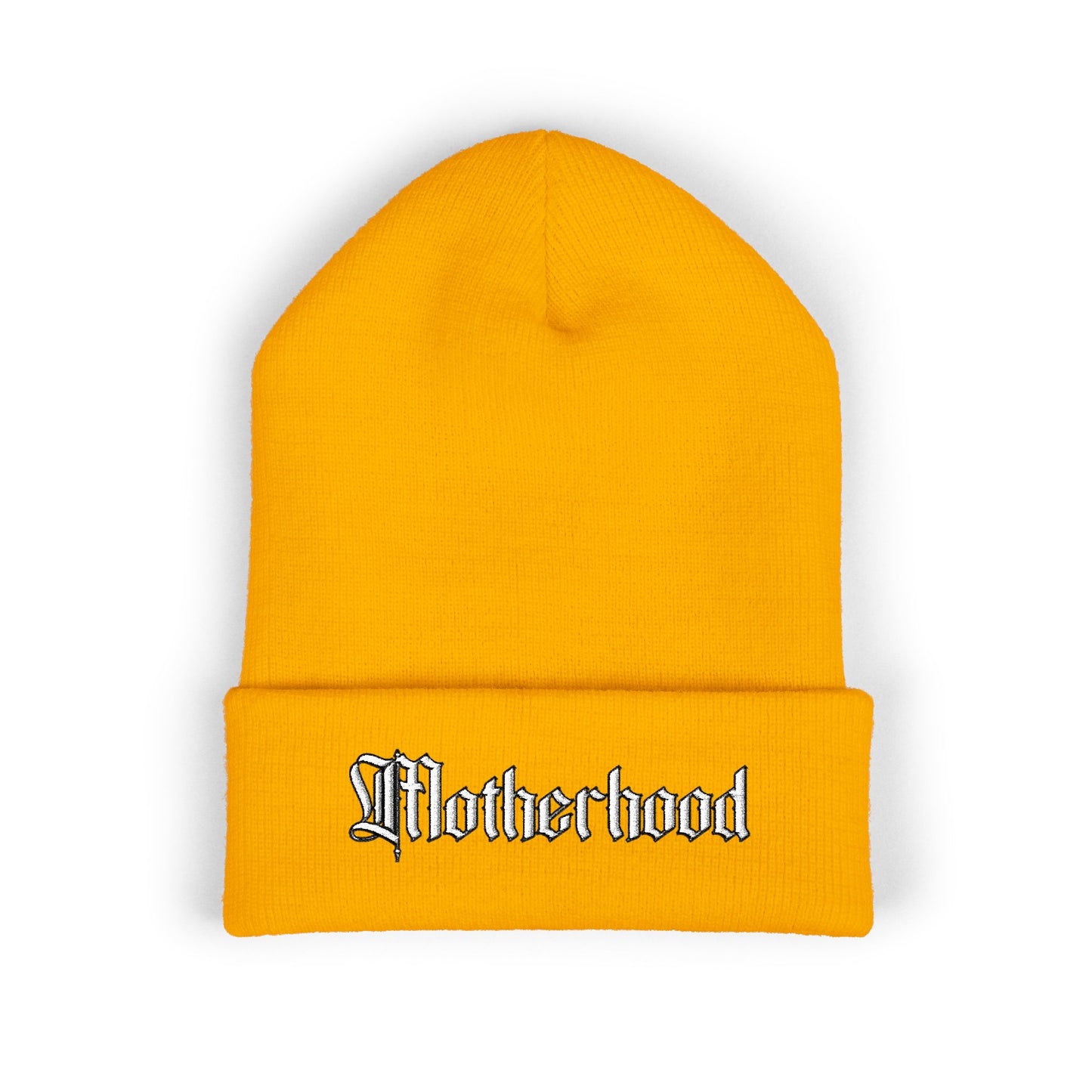 Embroidered Motherhood Beanie