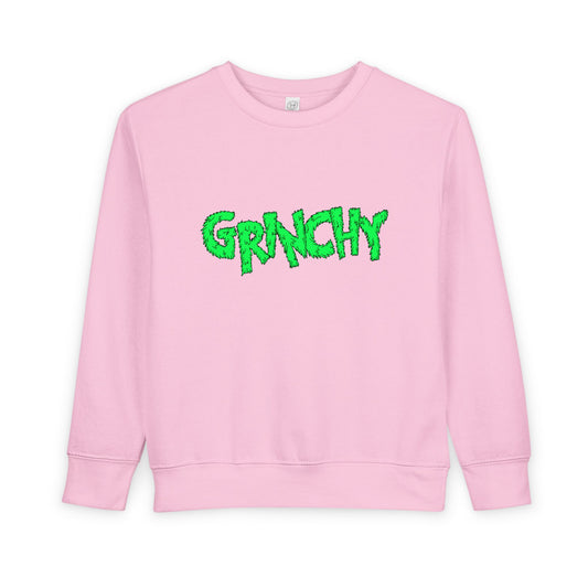 Grinchy Toddler Sweatshirt
