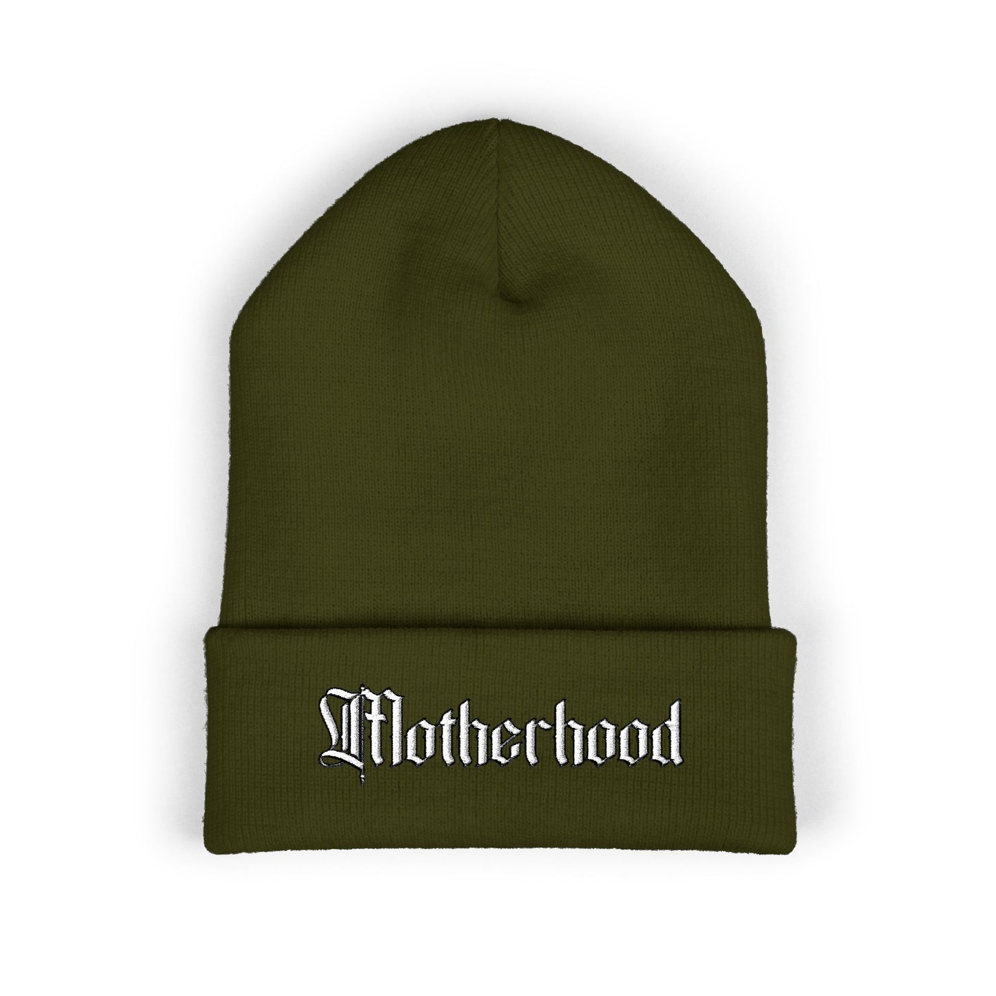 Embroidered Motherhood Beanie