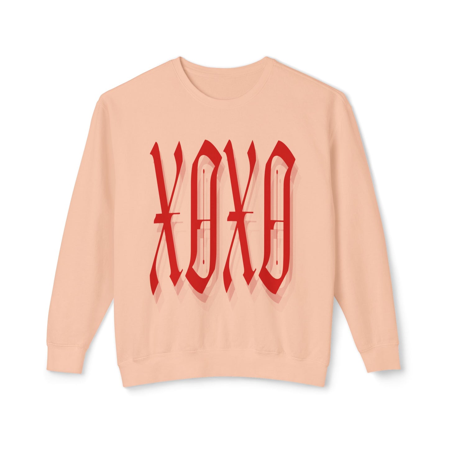 XOXO Lightweight Crewneck Sweatshirt
