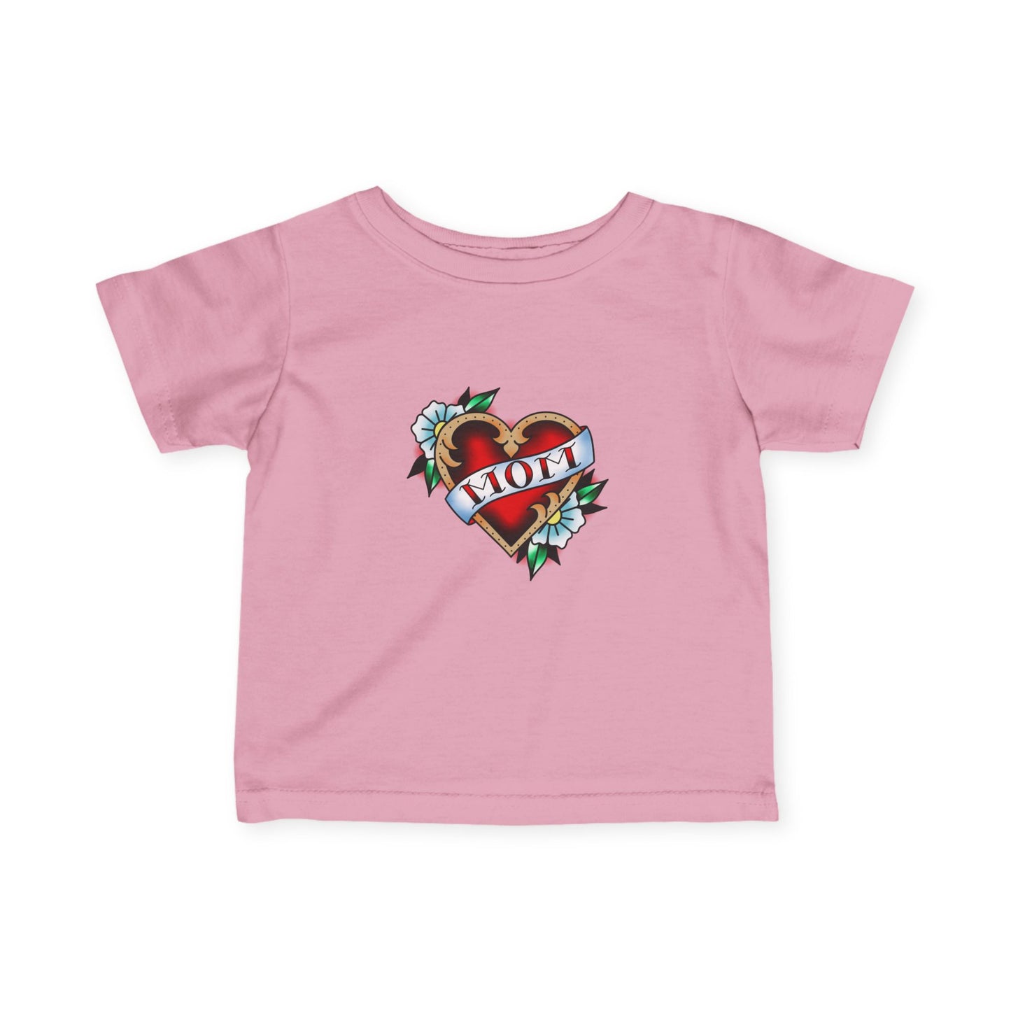 Mom Tattoo Infant Fine Jersey Tee