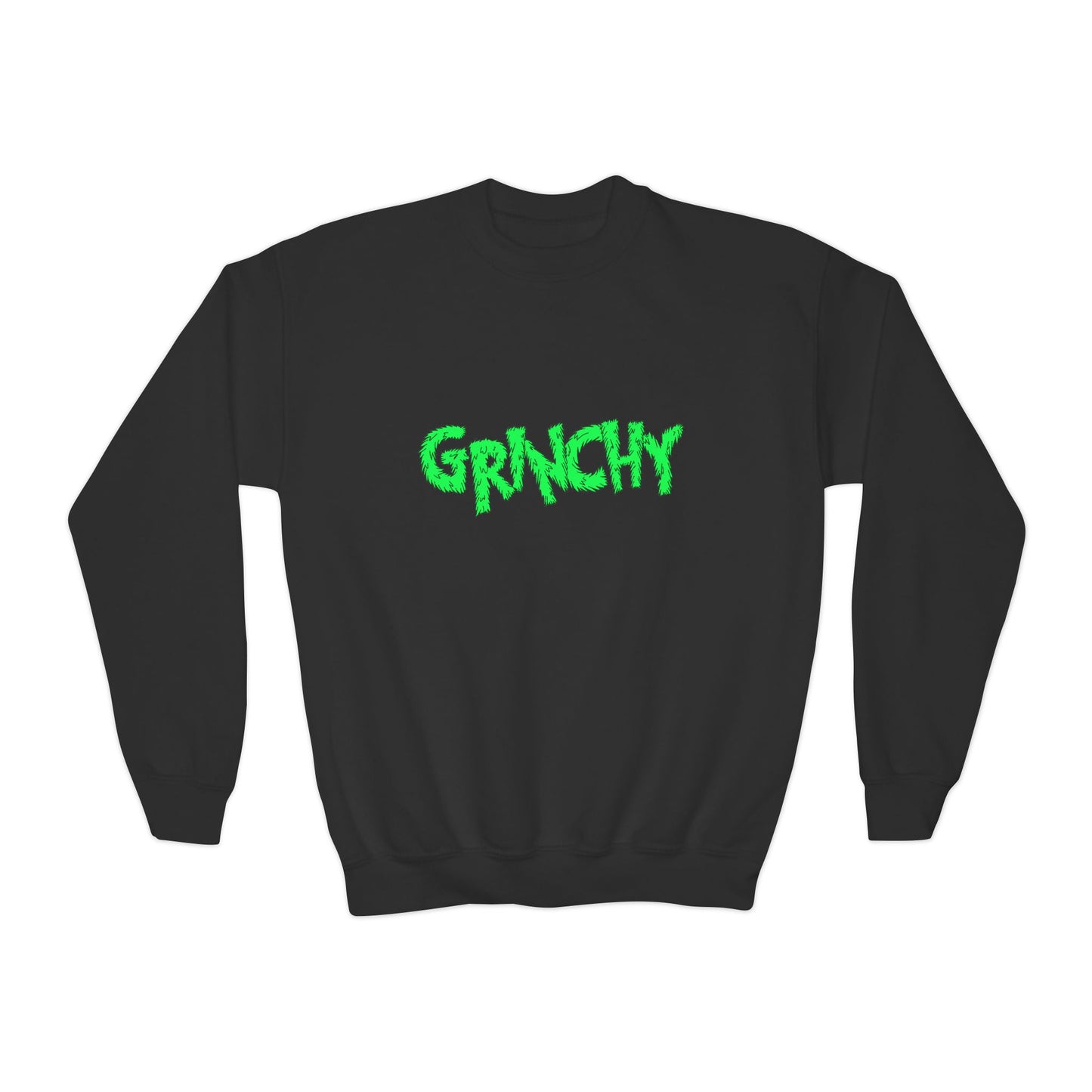 Youth Grinchy Crewneck Sweatshirt