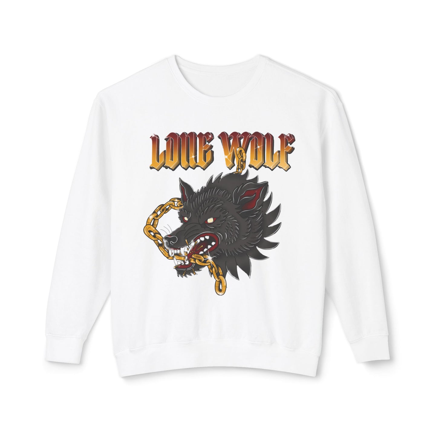 Lone Wolf Lightweight Crewneck Sweatshirt Unisex