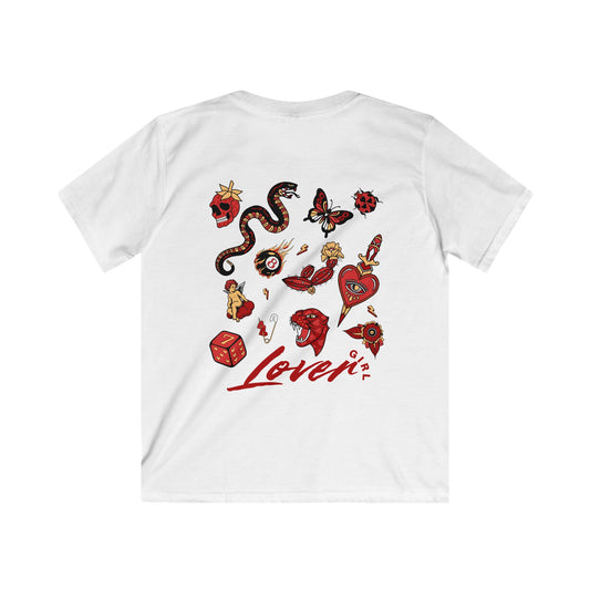 Lover Girl Flash Tattoo Kids