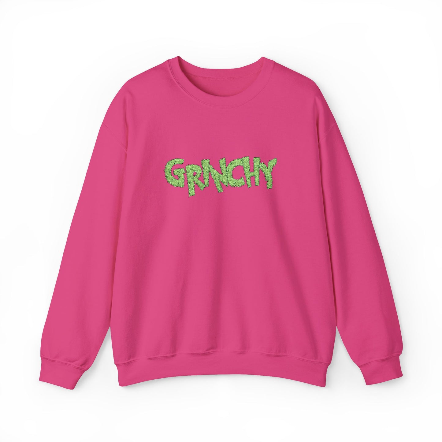 Grinchy Embroidered Sweatshirt