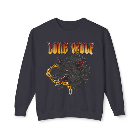 Lone Wolf Lightweight Crewneck Sweatshirt Unisex