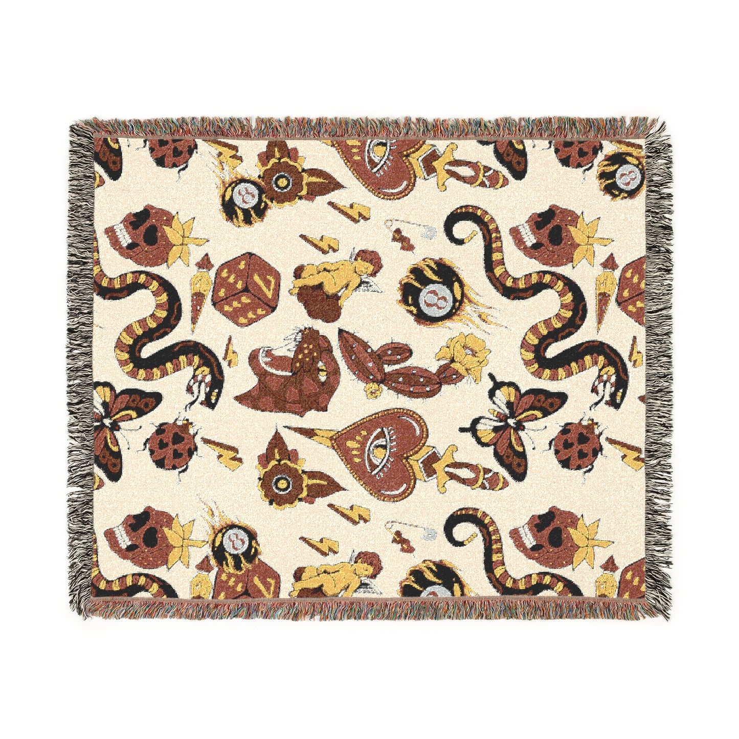 Girly Flash Woven Blanket