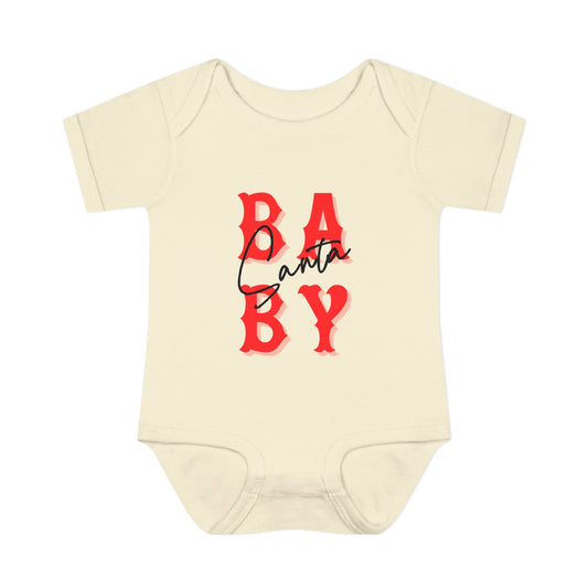 Baby Santa Bodysuit Holiday Infant Onesie