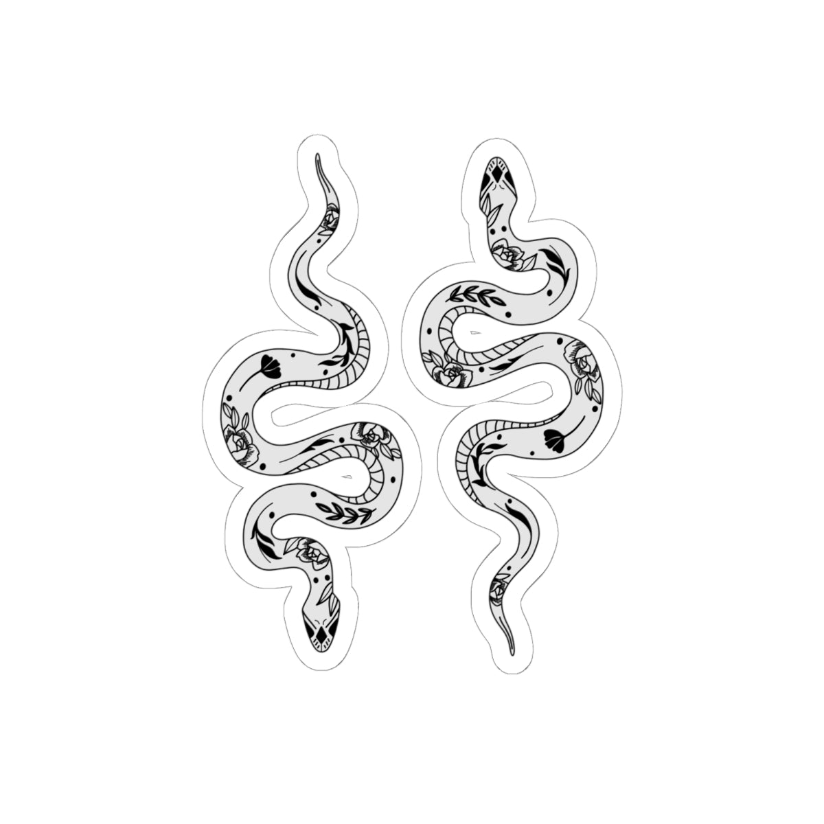 Serpent Twins Sticker