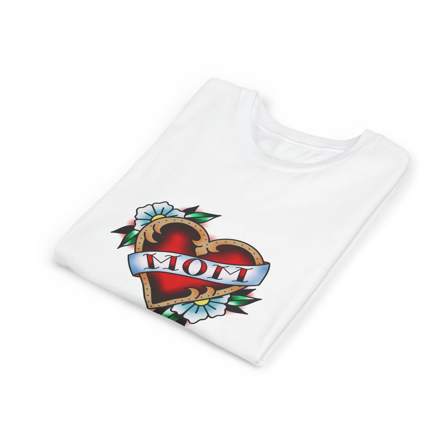 Mom Tattoo Youth Short Sleeve Tee