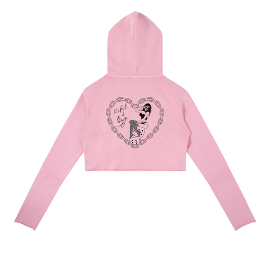 About to be a Problem Vintage Washed Raw Edge Hoodie