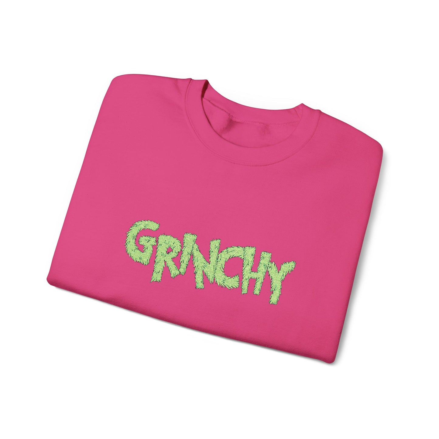 Grinchy Embroidered Sweatshirt